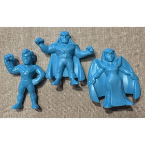 Wendy's DC Comics Blue Keshi Figures Martian Manhunter Raven Beast Boy